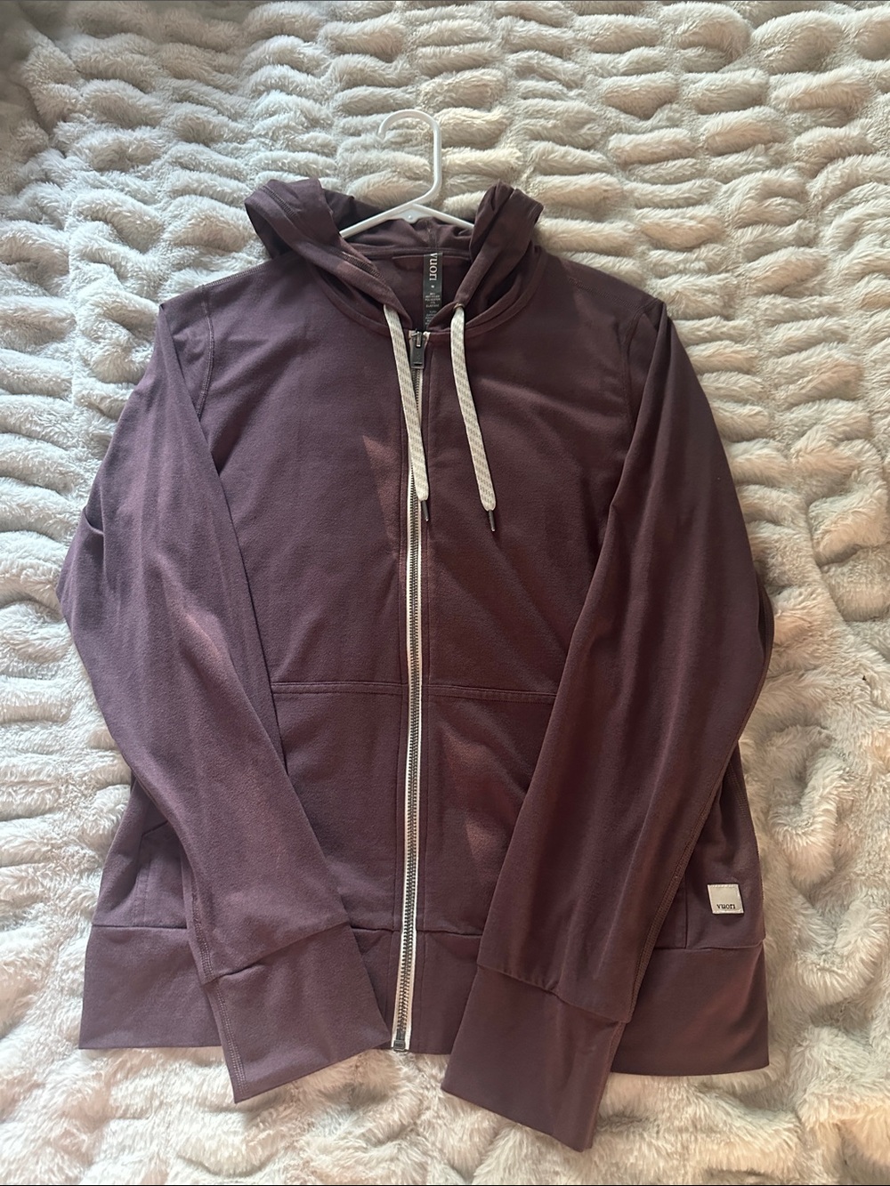 Women’s Vuori Halo Maroon Zip-Up Hoodie Jacket - NWOT medium